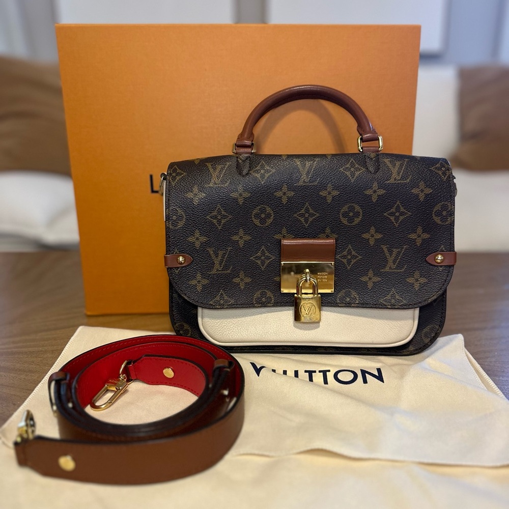 Louis Vuitton Monogram Vaugirard in Creme - Picture 7 of 16